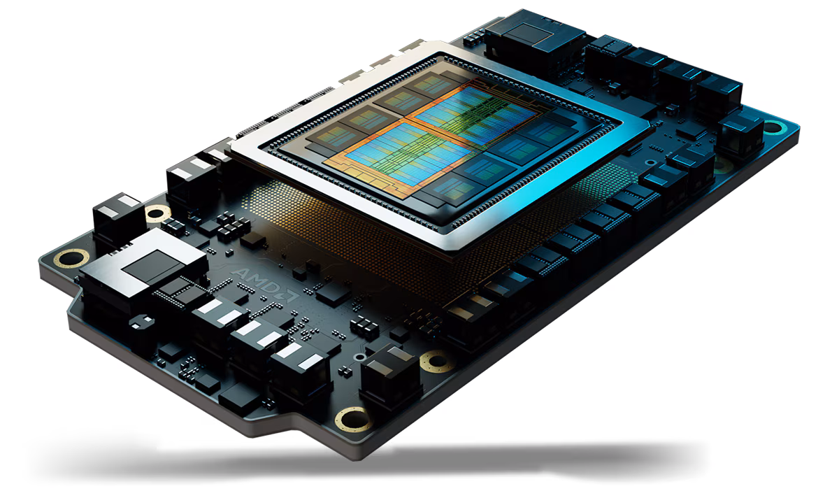 AMD Instinct MI350 closeup