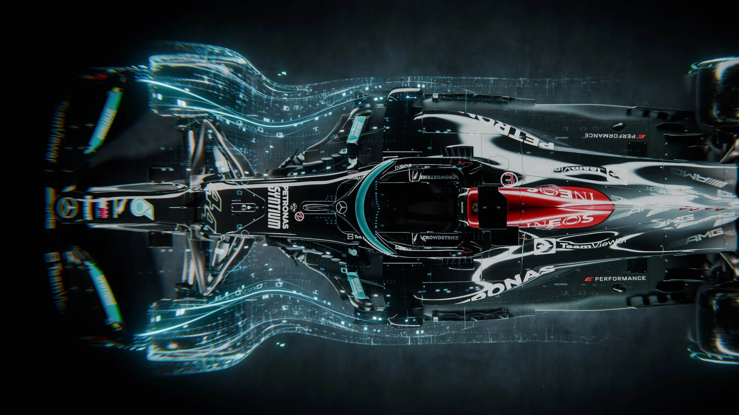 Mercedes F1 render